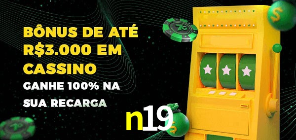 n19 melhor bônus de depósito